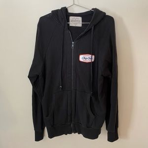 Retro chipotle zip up